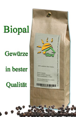 500g pfeffer schwarz - schwarz, ganz