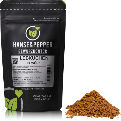250g lebkuchen gewürz - lebkuchen,