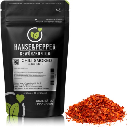 100g chili smoked geschrotet - 100g,