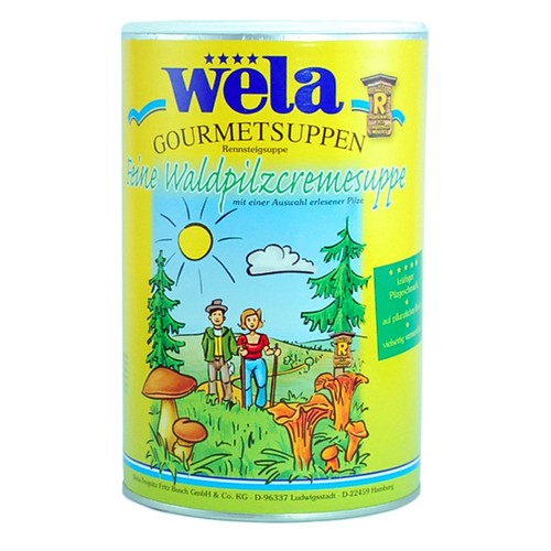 Feine waldpilzcremesuppe - feine,