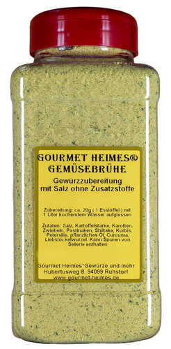 Gemüsebrühe gourmet heimes - gourmet, heimes®