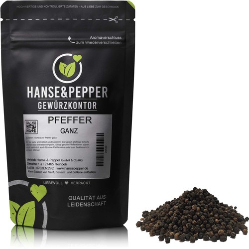 1kg pfeffer schwarz ganz - 1kg,